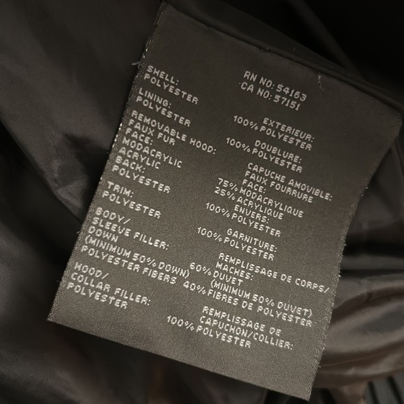 NWOT black Marc New York Andrew Marc warm down jacket with removable fur hood - Picture 4 of 16